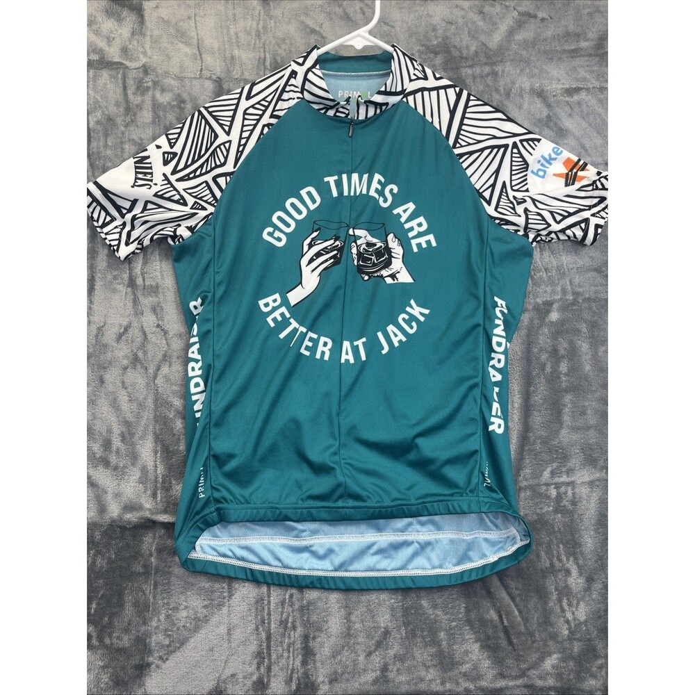 Jack Daniels Bike MS 2021 Jersey M Primal Cycling Whiskey Promo Shirt